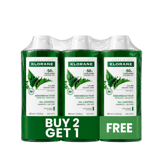 Buy 2 Get 1: Two Get One Klorane Organic Nettle Shampoo 400ml