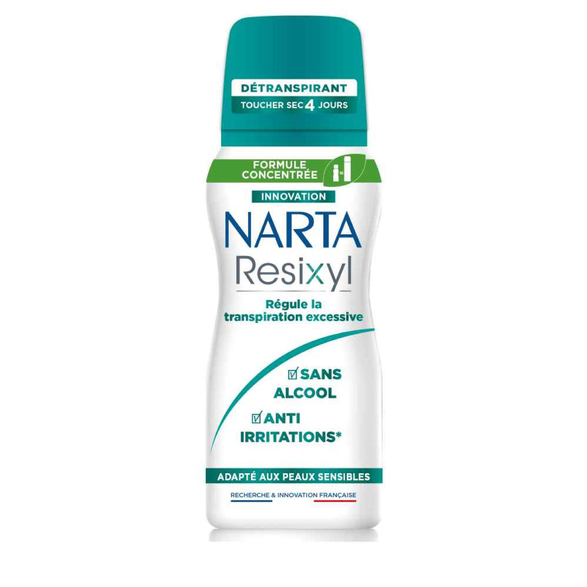 Narta - Resixyl  - Spray Deodorant for Sensitive Skin & Excessive Sweating - 48H Anti-Perspirant Protection - For Women - 100ml