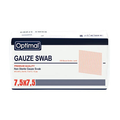 Optimal Gauze Swab – 7.5 x 7.5cm