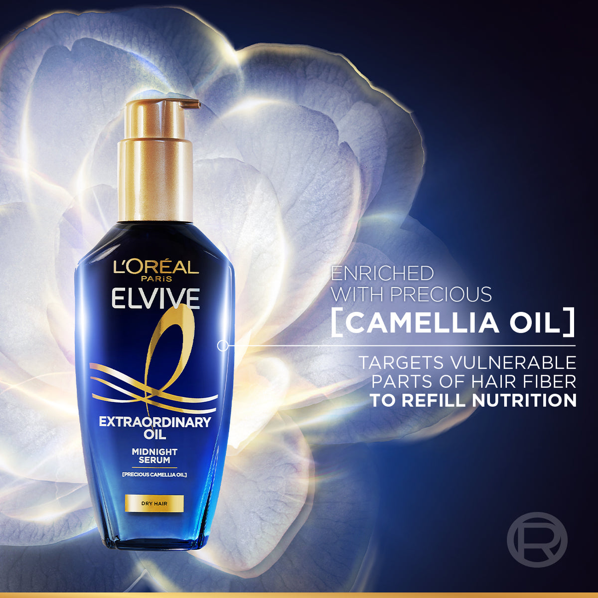 L’Oréal Paris Elvive Extraordinary Oil Midnight Serum 100ml - For Dry Hair