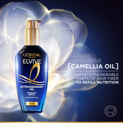 L’Oréal Paris Elvive Extraordinary Oil Midnight Serum 100ml - For Dry Hair