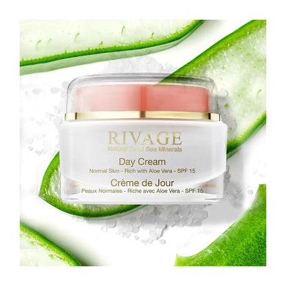 Day Cream with Aloe Vera for Normal Skin - SPF 15 - Jar 50 ml – 2