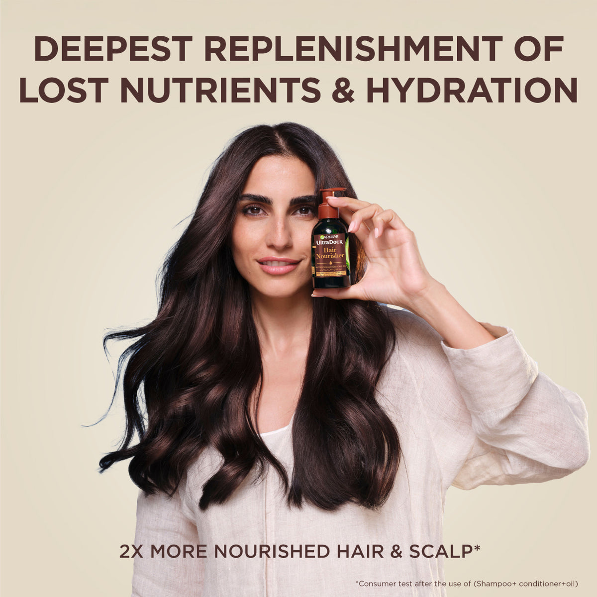 Garnier - Ultra Doux - Pure Avocado and Shea Butter - Hair Nourisher - For Very Dry, Frizzy Hair or Dry Scalp - 120ml