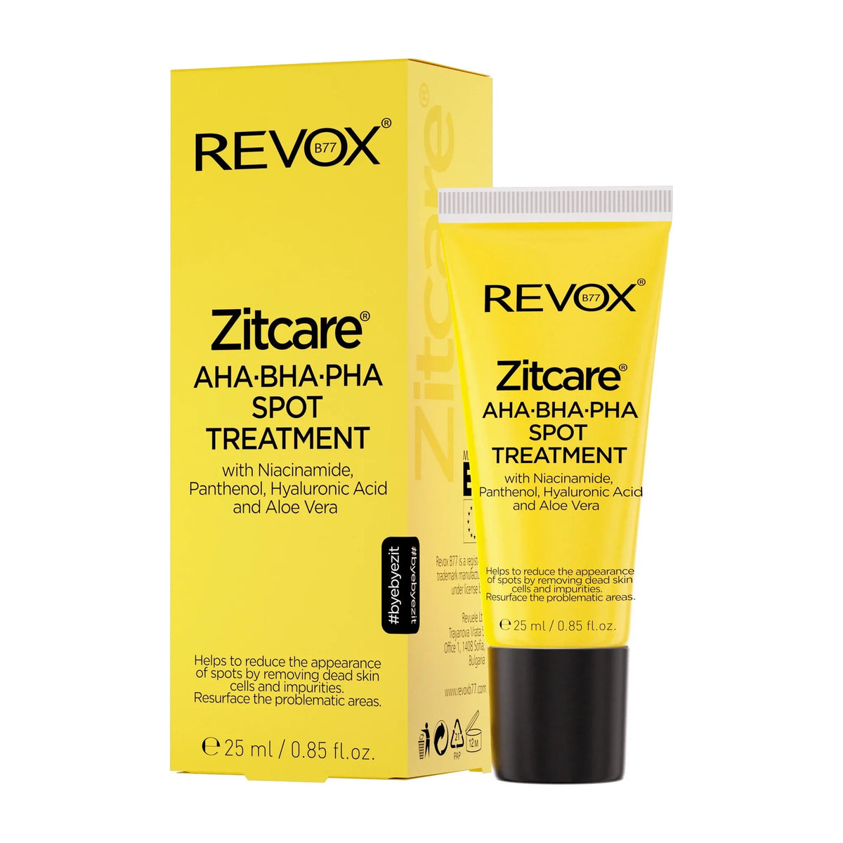 Zitcare Aha.bha.pha. Spot Treatment, 25ml