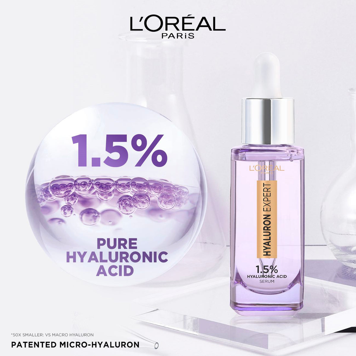 L'Oreal Paris Hyaluron Expert Moisturiser and Anti-Aging Plumping  Serum with Hyaluronic Acid