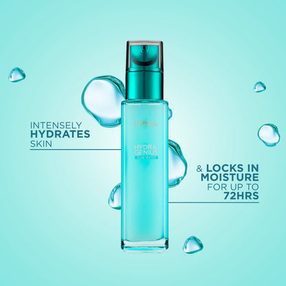 L'Oréal Paris, Hydra Genius, Water-Based Gel Facial Moisturiser, with Aloe Vera, for Normal to Combination Skin, 70 ml