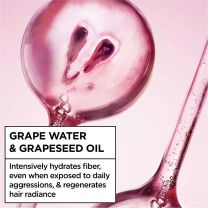Garnier Ultra Doux Grape Moisture - Hydrating Regenerative Conditioner for Dehydrated Hair. Hydrating Grape Water + Antioxidant Grapeseed Oil - - Paraben-Free, Vegan, Cruelty-Free - 200ml