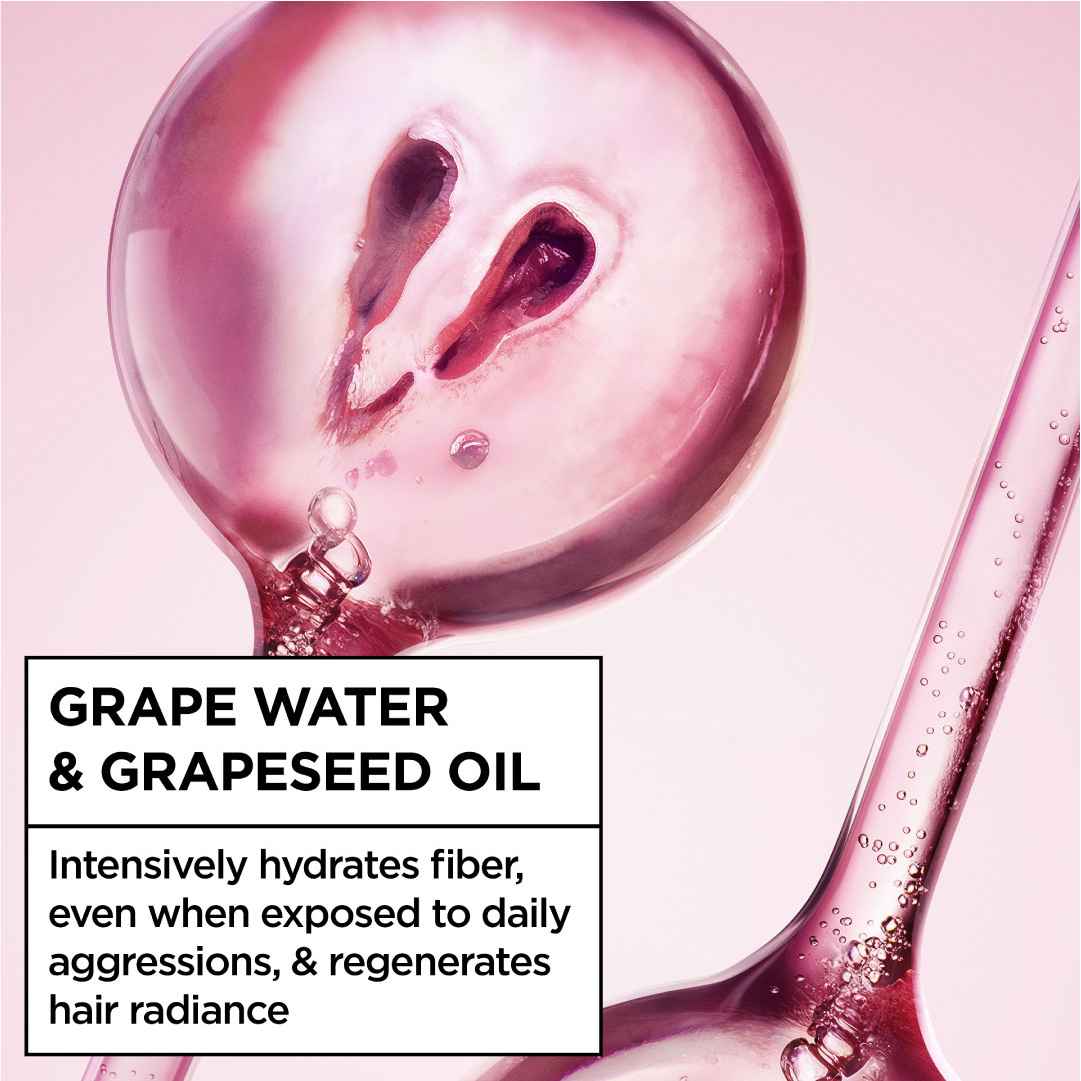 Garnier Ultra Doux Grape Moisture 2 in 1 Styling Cream, Volumizing Hydration for Dehydrated Hair. Hydrating Grape Water + Antioxidant Grapeseed Oil - Paraben-Free, Vegan, Cruelty-Free - 200ml