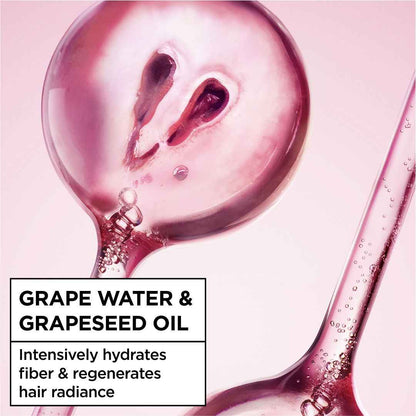 Garnier Ultra Doux Grape Moisture - Deep Regenerative Mask for Dehydrated Hair. Hydrating Grape Water + Antioxidant Grapeseed Oil -- Paraben-Free, Vegan, Cruelty-Free - 340ml