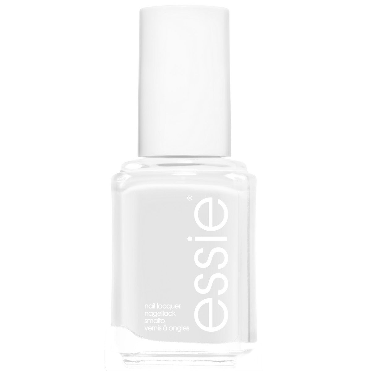Essie Blanc, Salon-Quality Nail Polish, Vegan formula for flawless coverage , easy-glide brush