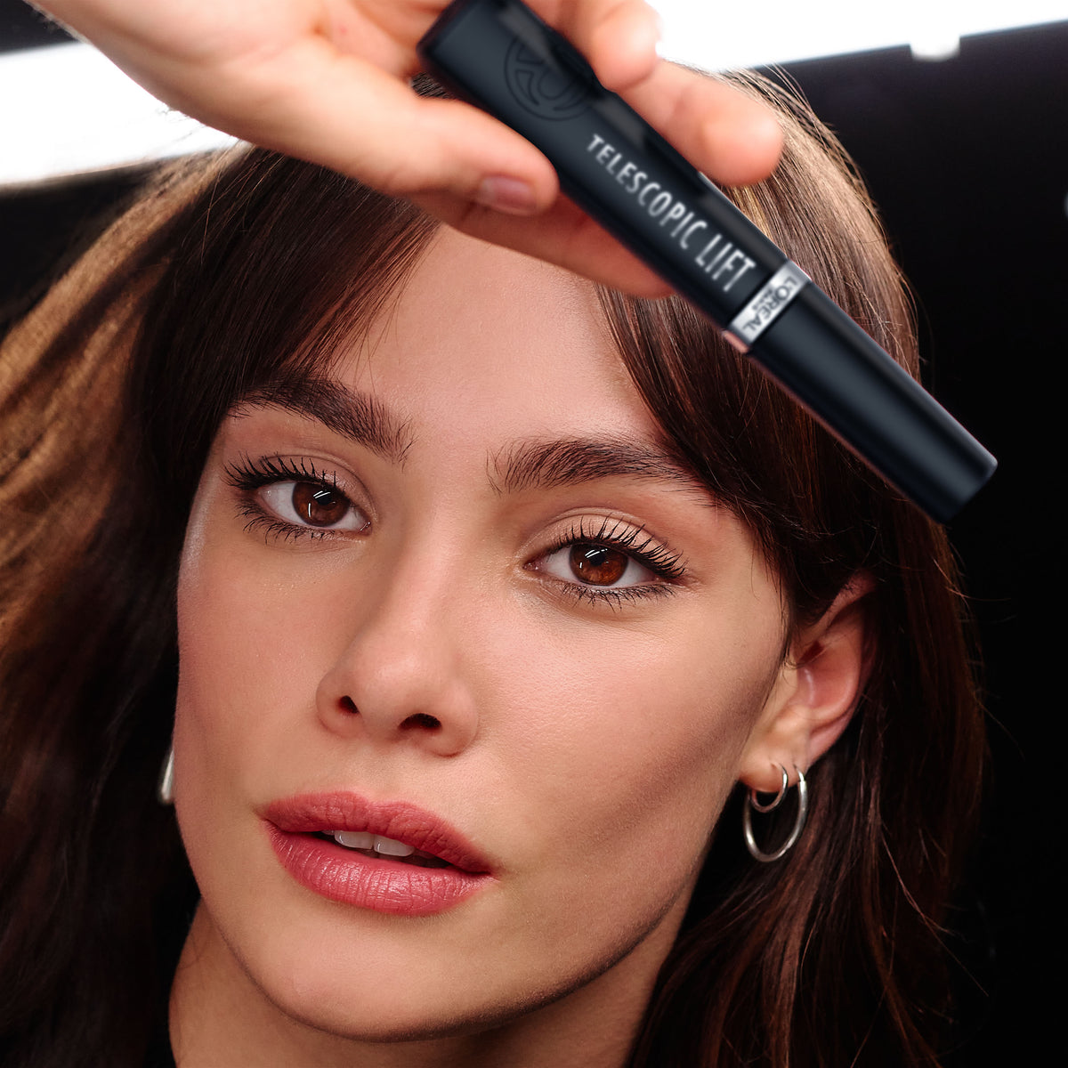 L’Oréal Paris Telescopic Extensionist Mascara for 24H Long-Lasting Curl, Volume, and Exceptional Lengthening Eyelashes with Eyelash-Extension Effect