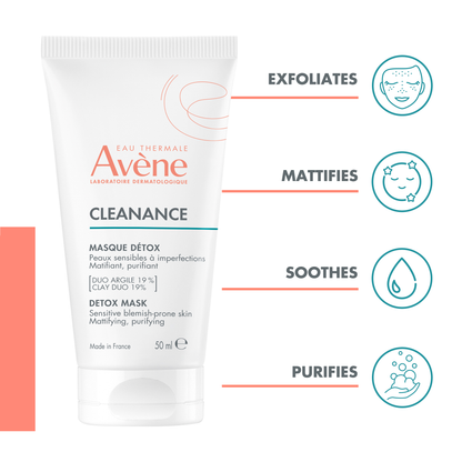 Avène Cleanance Detox Mask – 3