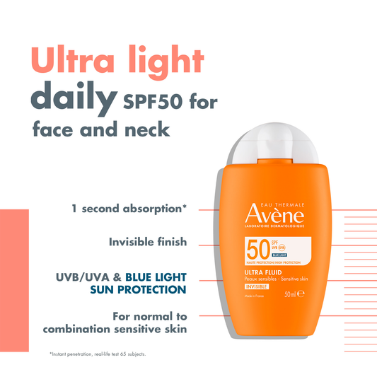 Avene Ultra Fluid Invisible SPF50 – 2