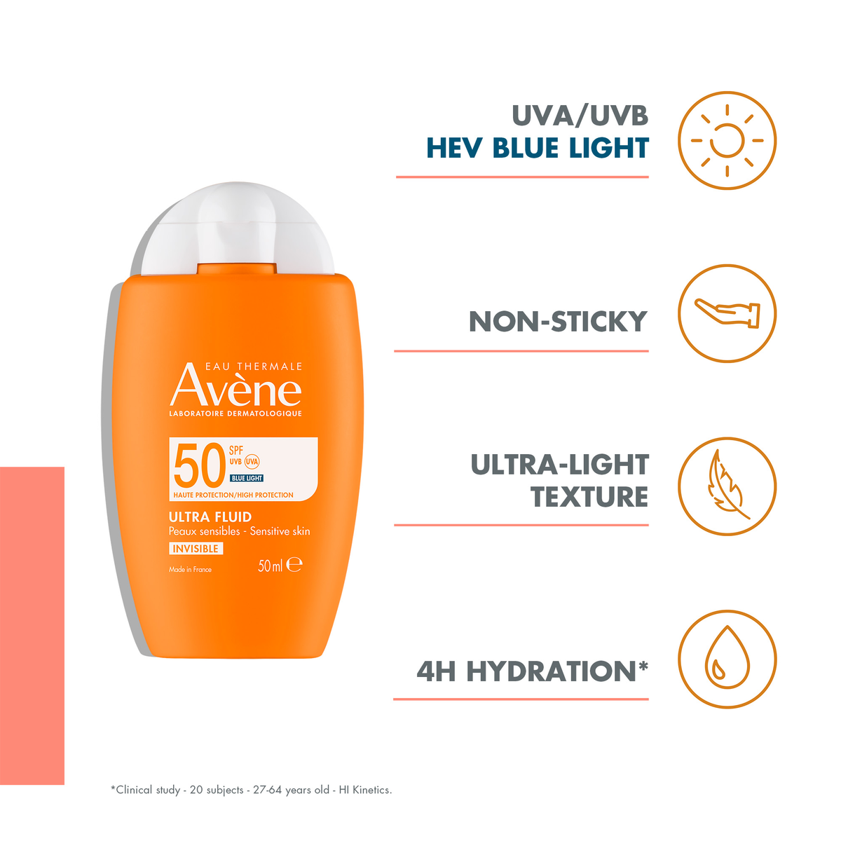 Avene Ultra Fluid Invisible SPF50 – 3