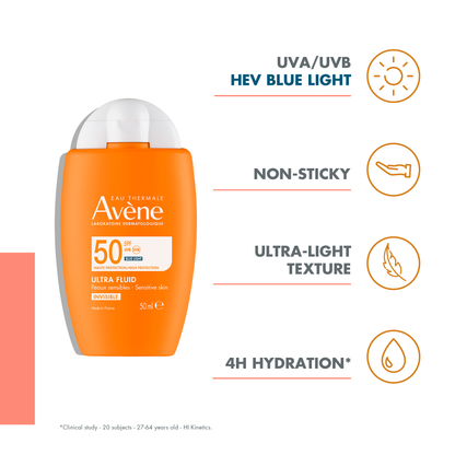 Avene Ultra Fluid Invisible SPF50 – 3