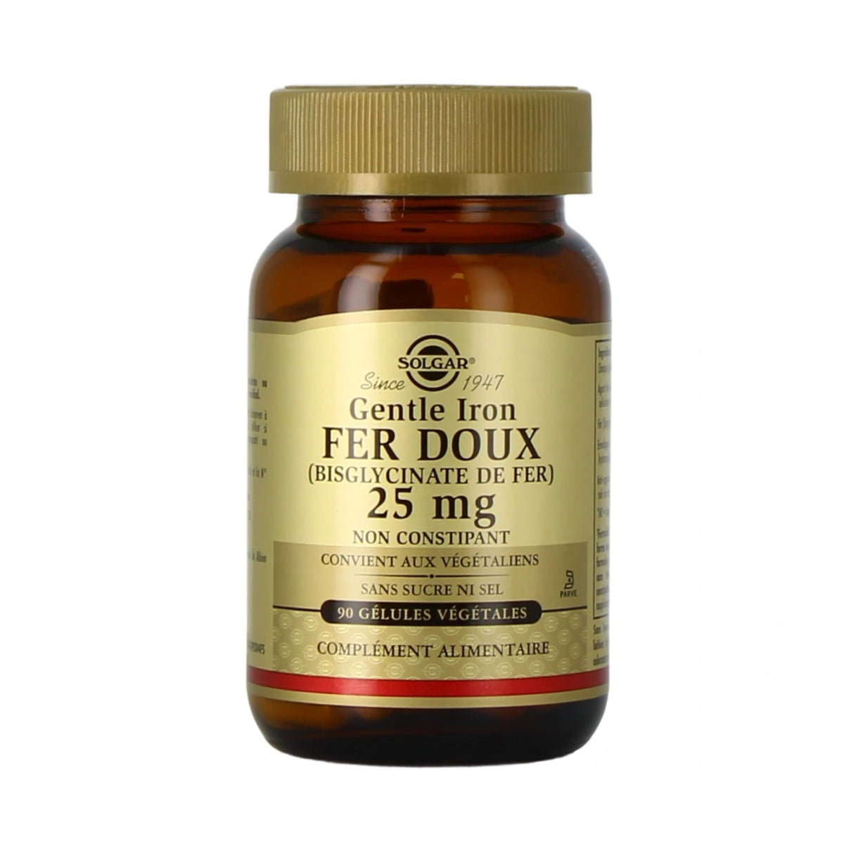 Solgar Gentle Iron ( Bigly De Fer ) 90 gelules
