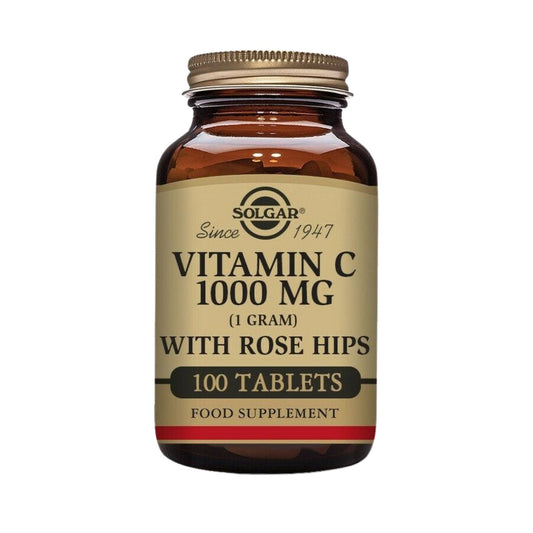 Solgar Vit C 1000 Rose Hips 100 tbs