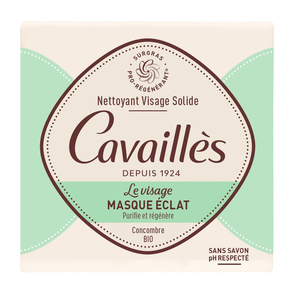 Rogé Cavaillès Nettoyant Visage Solide 70g – Masque Éclat
