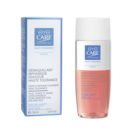 démaquillant biphasique douceur haute tolérance 150 ml