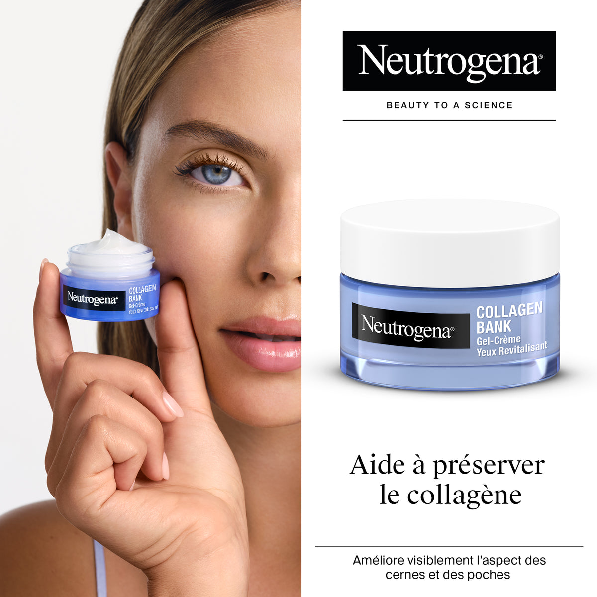 Collagen Bank Reviving Eye Gel Cream, 15g