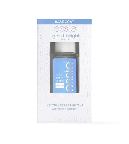 Essie Get It Bright, Salon-Quality Nail Polish, Vegan formula for flawless coverage , easy-glide brush