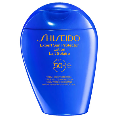 Shiseido Global Sun Care Blue Expert Sun Lotion