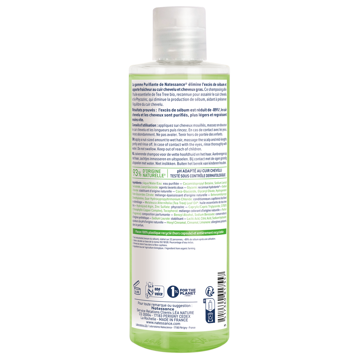 Purifying Shampoo Tea Tree 250ml â€“ 2