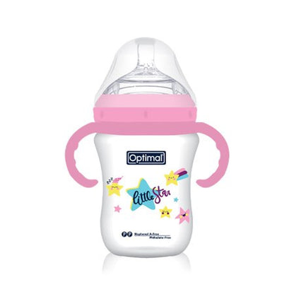 Optimal Mamilla Double Anti-Colic System Feeding Bottle