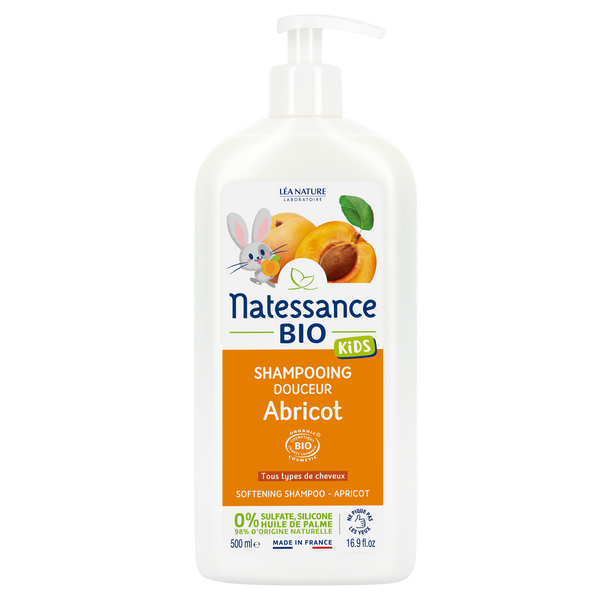 Kids Ultra-Gentle Shampoo Apricot Organic 500ml â€“ 2
