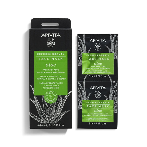 Apivita Express Beauty Face Mask 2x8ml – Aloe