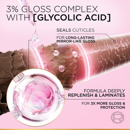 L’Oréal Paris, Elvive, Glycolic Gloss Shampoo, Glossing treatment, 3% [Gloss Complex] with Glycolic Acid, 400ml