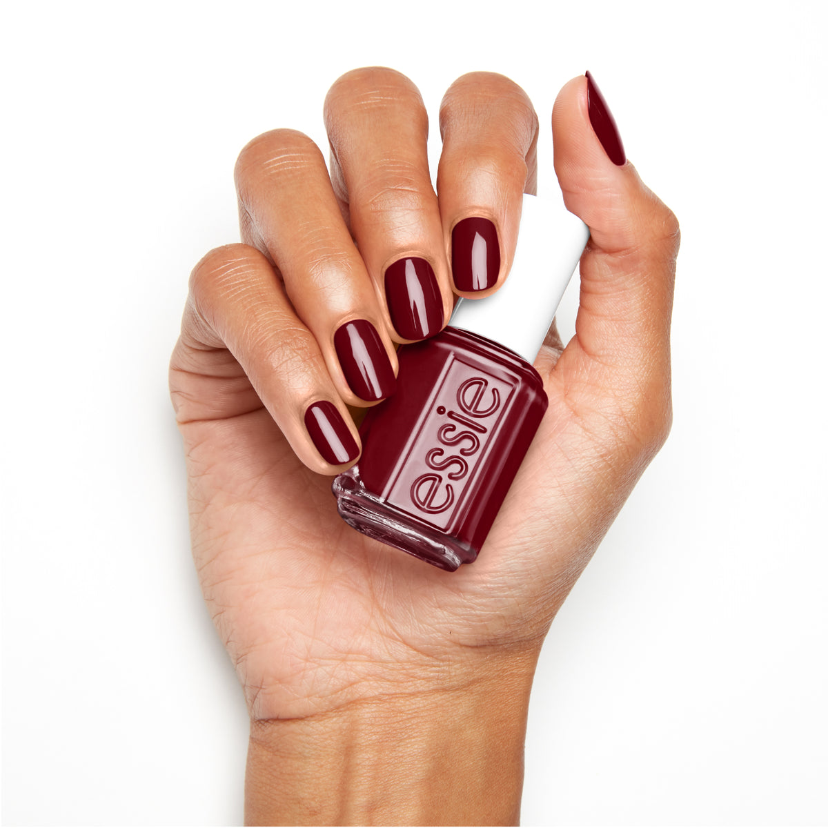 Essie Berry Naughty, Salon-Quality Nail Polish, Vegan formula for flawless coverage, easy-glide brush