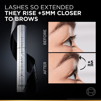 L’Oréal Paris Telescopic Extensionist Mascara for 24H Long-Lasting Curl, Volume, and Exceptional Eyelashes