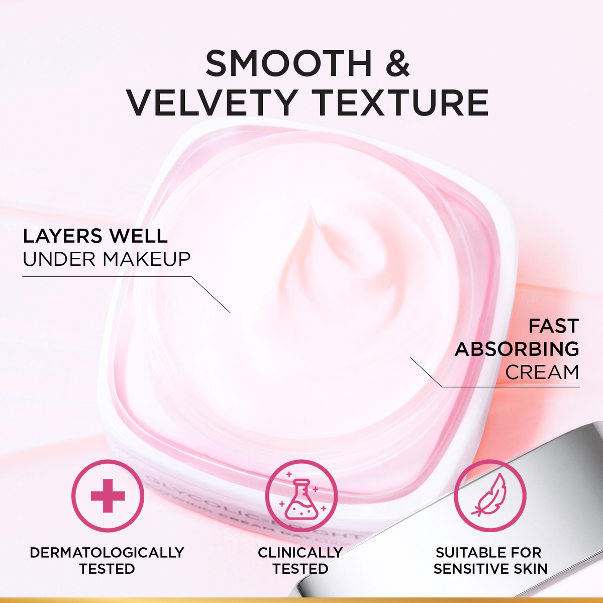 L’Oréal Paris, Glycolic-Bright Glowing Day Cream, for Dark Spots Reduction, Glow Boosting and Skin Tone Evenness, SPF 30, 50ml