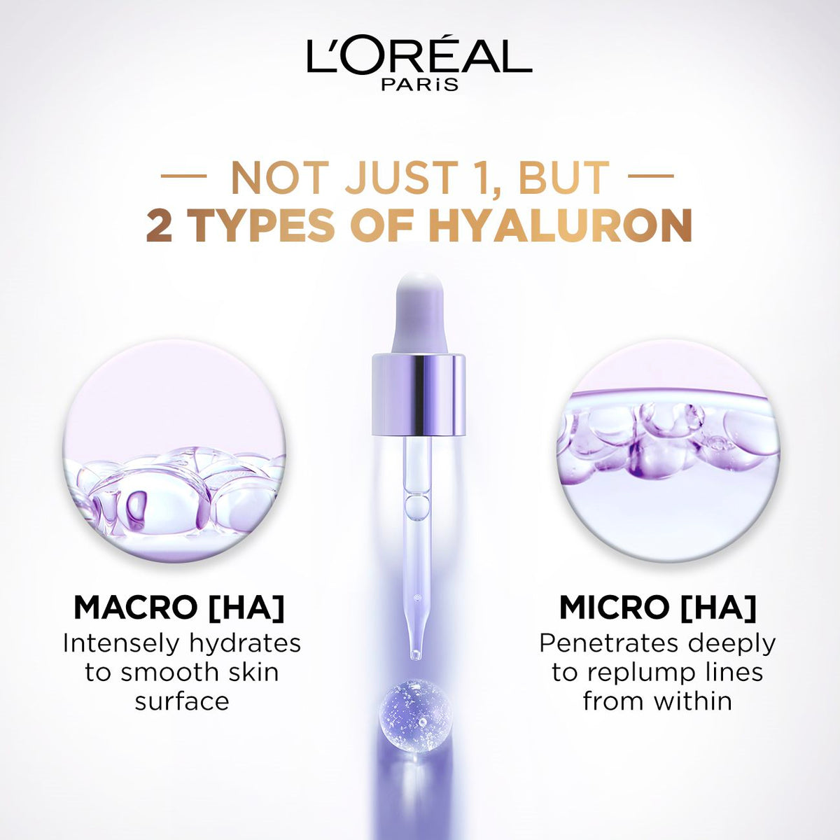 L'Oreal Paris Hyaluron Expert Moisturiser and Anti-Aging Plumping  Serum with Hyaluronic Acid