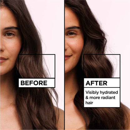 Garnier Ultra Doux Grape Moisture 2 in 1 Styling Cream, Volumizing Hydration for Dehydrated Hair. Hydrating Grape Water + Antioxidant Grapeseed Oil - Paraben-Free, Vegan, Cruelty-Free - 200ml