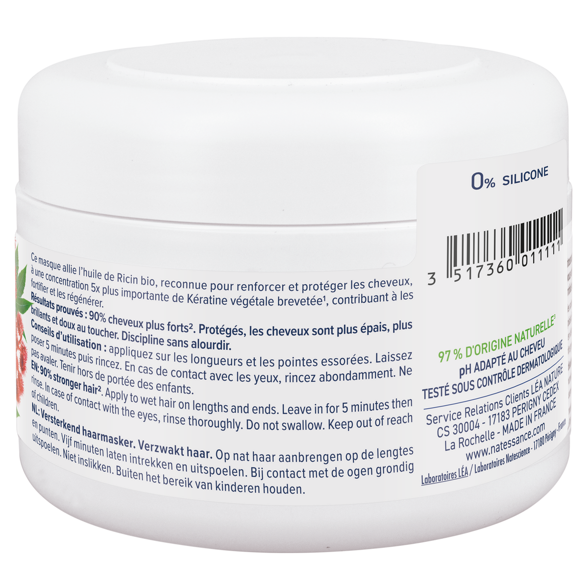 Hair Mask Castor Oil 200ml â€“ 3
