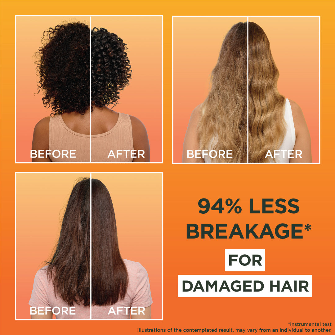 Garnier Ultra Doux Papaya Vegan Hair Food Conditioner, for damaged hair