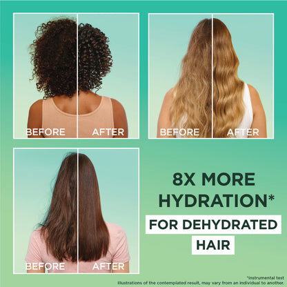 Garnier Ultra Doux Aloe Vera Vegan Hair Food 3in1 Mask for dehydrated hair, Boosted with Vitamins C, E & F