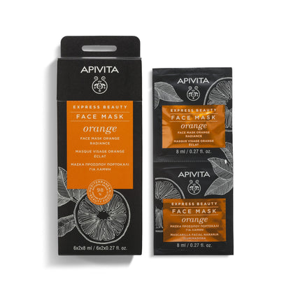 Apivita Express Beauty Face Mask 2x8ml – Orange