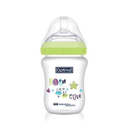 Optimal Mamilla Double Anti-Colic System Feeding Bottle