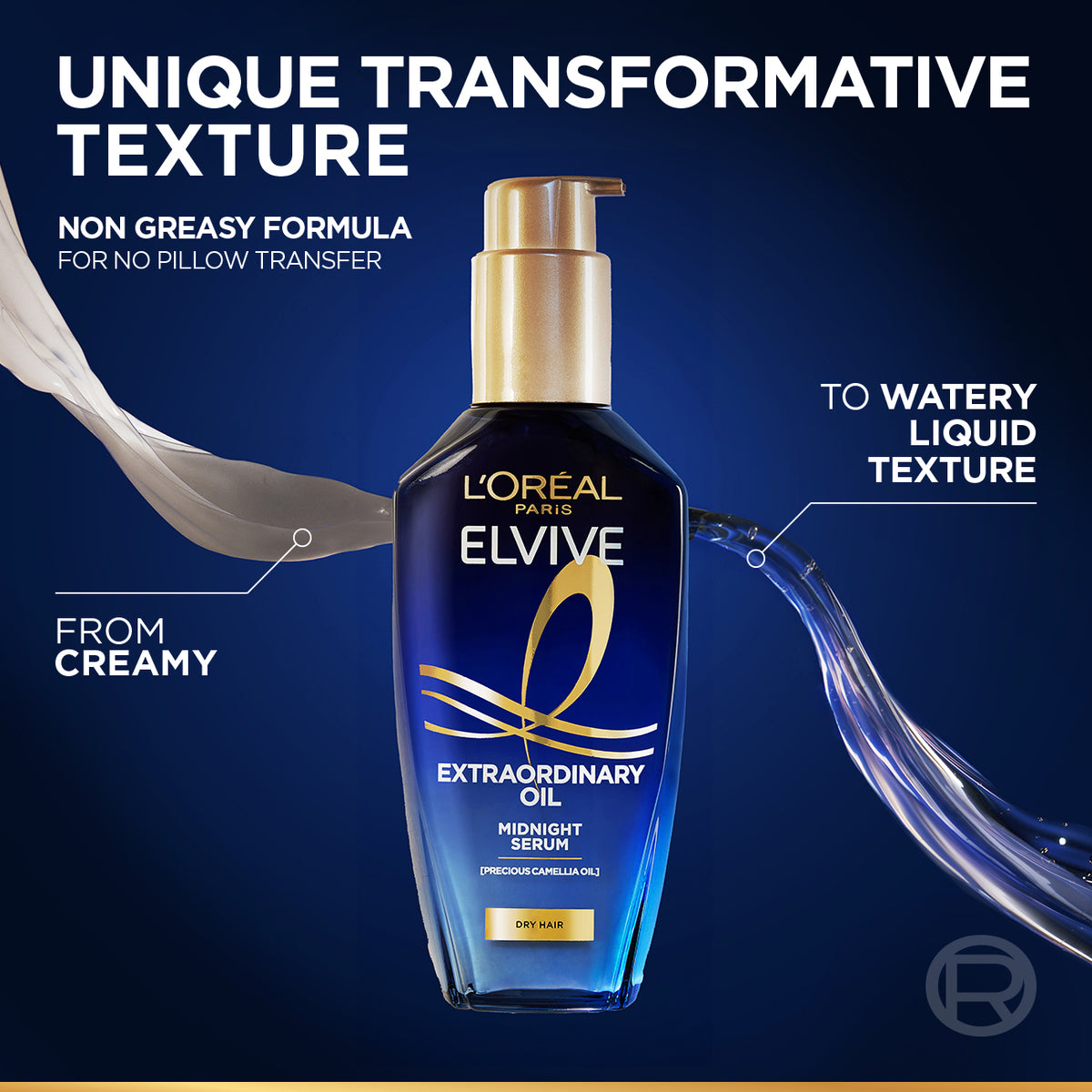 L’Oréal Paris Elvive Extraordinary Oil Midnight Serum 100ml - For Dry Hair