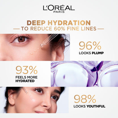 L'Oreal Paris Hyaluron Expert Moisturiser and Anti-Aging Plumping  Serum with Hyaluronic Acid