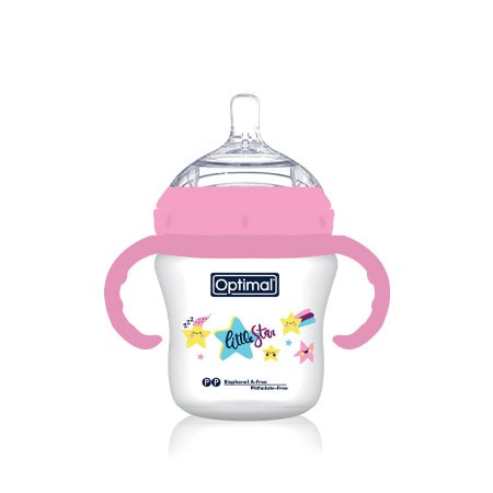 Optimal Mamilla Double Anti-Colic System Feeding Bottle – 6+ months / 210ml