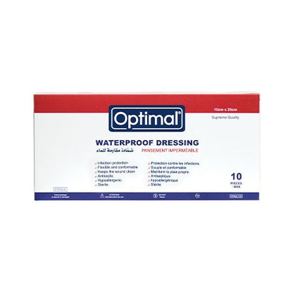 Optimal Waterproof Dressing – 10 x 25cm / 10 pcs