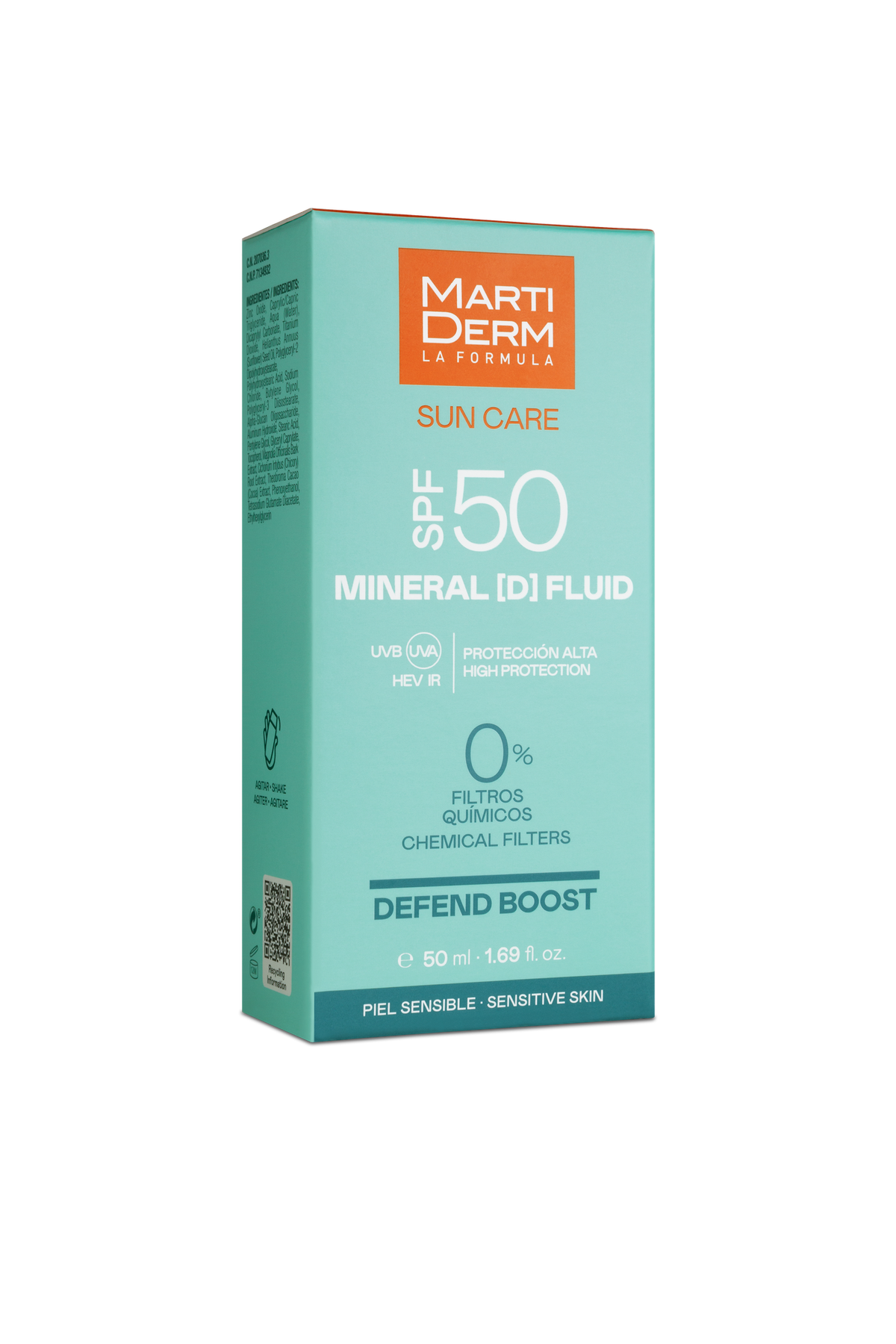 SPF 50+ Mineral [D] Fluid, 50ml – 1