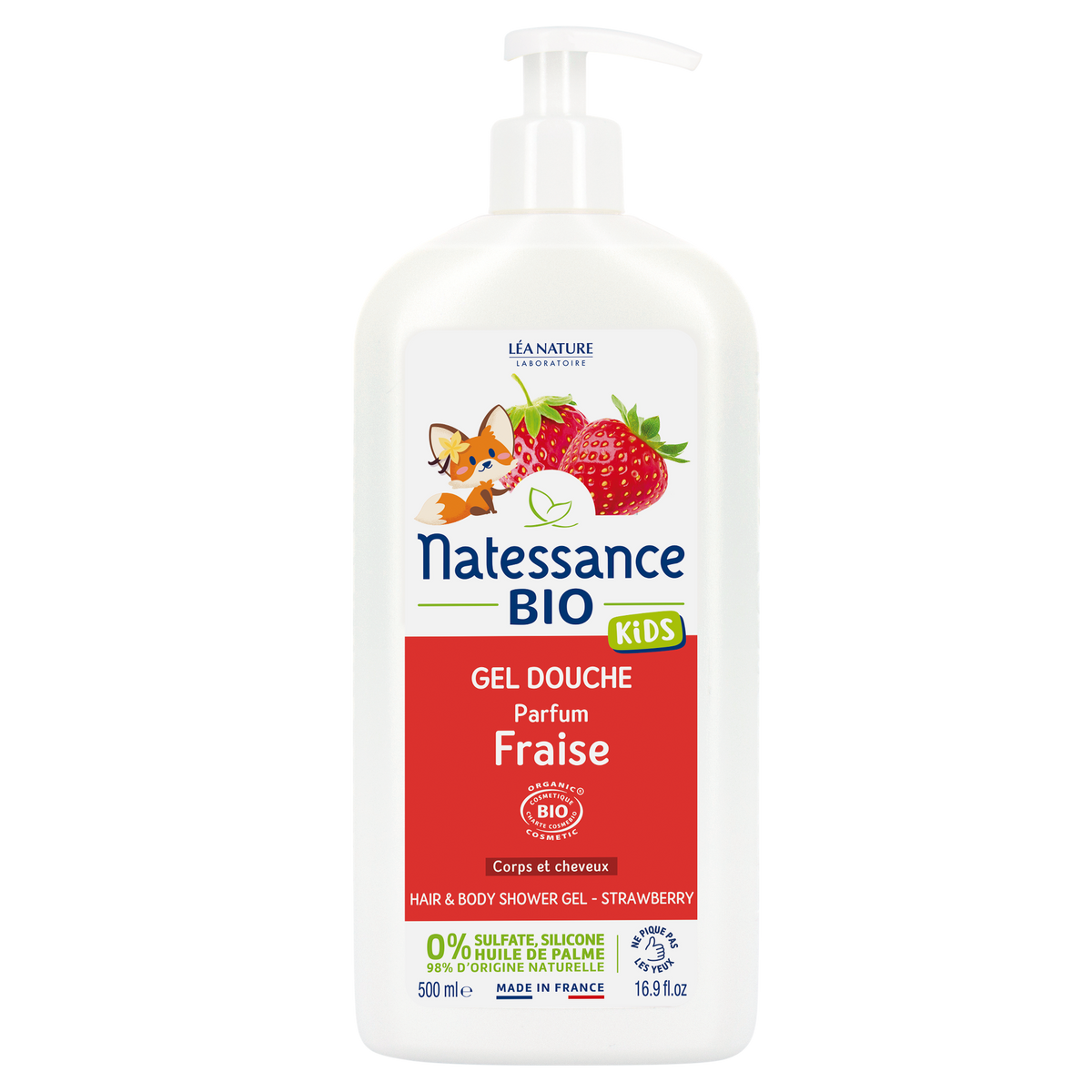 Kids Vanilla Strawberry Shower Gel 500ml â€“ 2