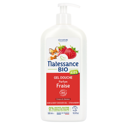 Kids Vanilla Strawberry Shower Gel 500ml â€“ 2