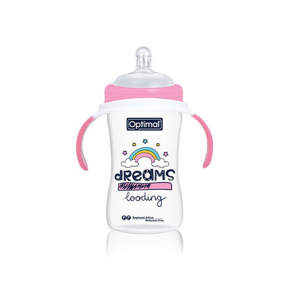 Extra Wide Neck Feeding Bottle With Handle – 6