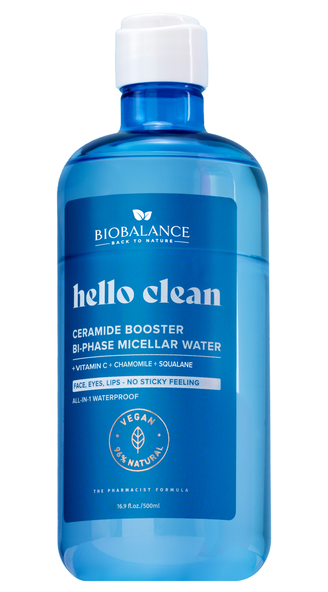 Hello Clean Ceramide Booster Bi-Phase Micellar Water 500 ml – 1